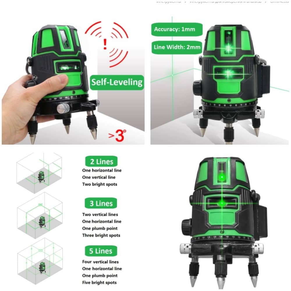 ТОП-25 лучших лазерных уровней с алиэкспресс на 2025 год