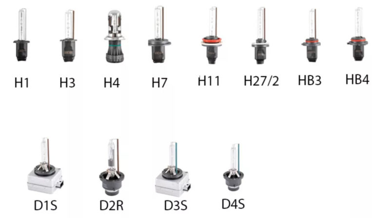 Цоколи ксеноновых ламп список с картинками