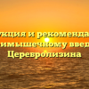 Инструкция и рекомендации по внутримышечному введению Церебролизина