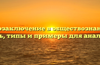 Умозаключение в обществознании: роль, типы и примеры для анализа