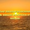 Уникальные биологические качества человека: наши отличия от других видов