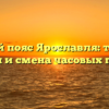 Часовой пояс Ярославля: текущее время и смена часовых поясов