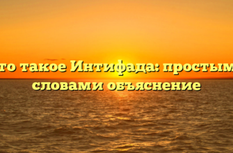Что такое Интифада: простыми словами объяснение